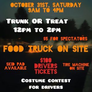 Halloween Drift Day! October 31st