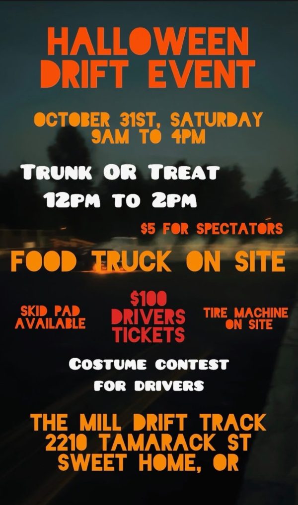 Halloween Drift Day! October 31st